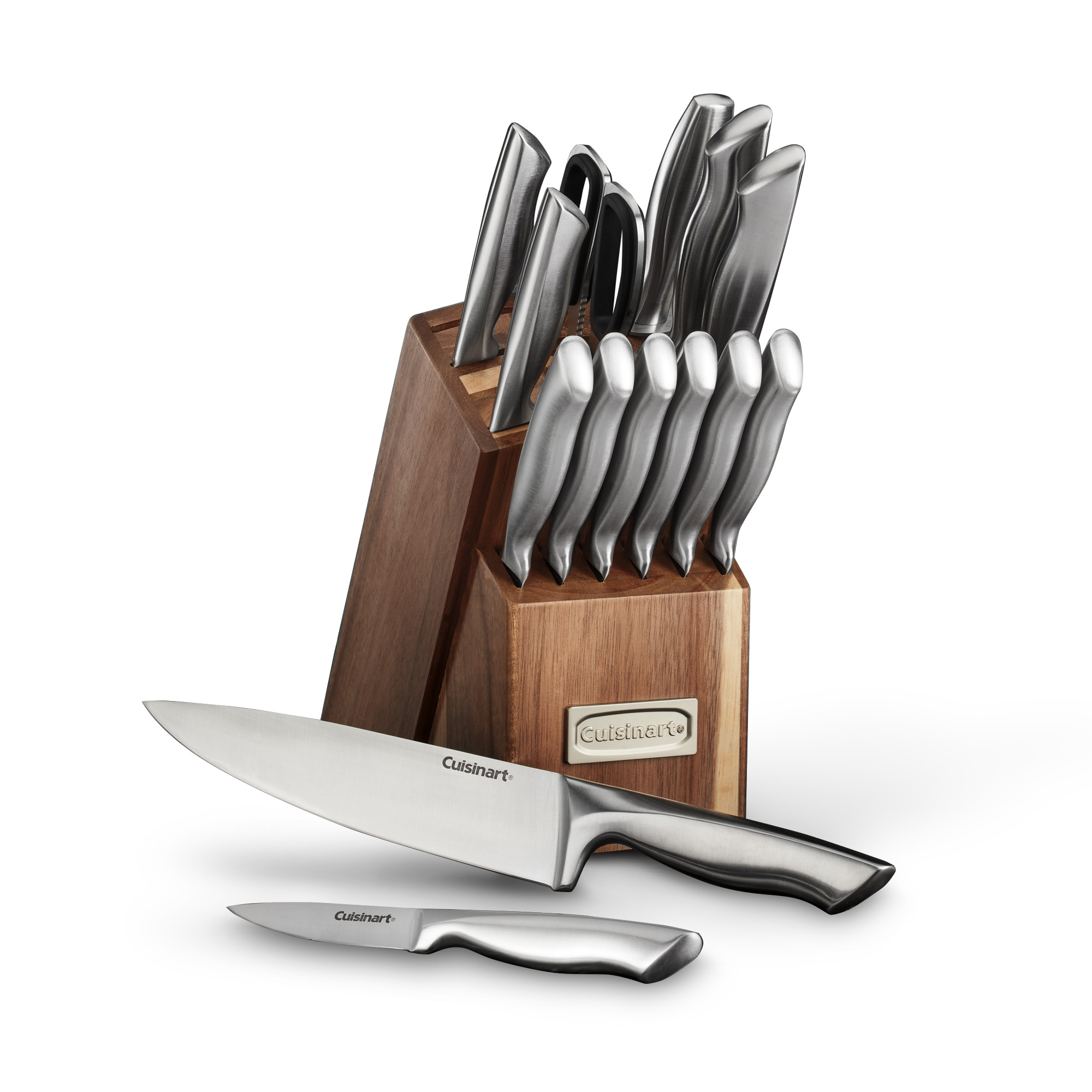 15-Piece Stainless Steel Knife Block Set - Image 2