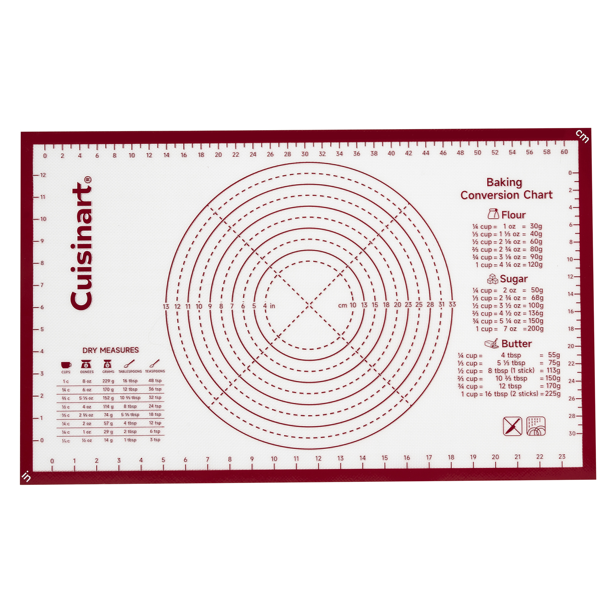 16 x 26 in – Silicone Dough & Pastry Prep Mat — Catalog Product - Image 2