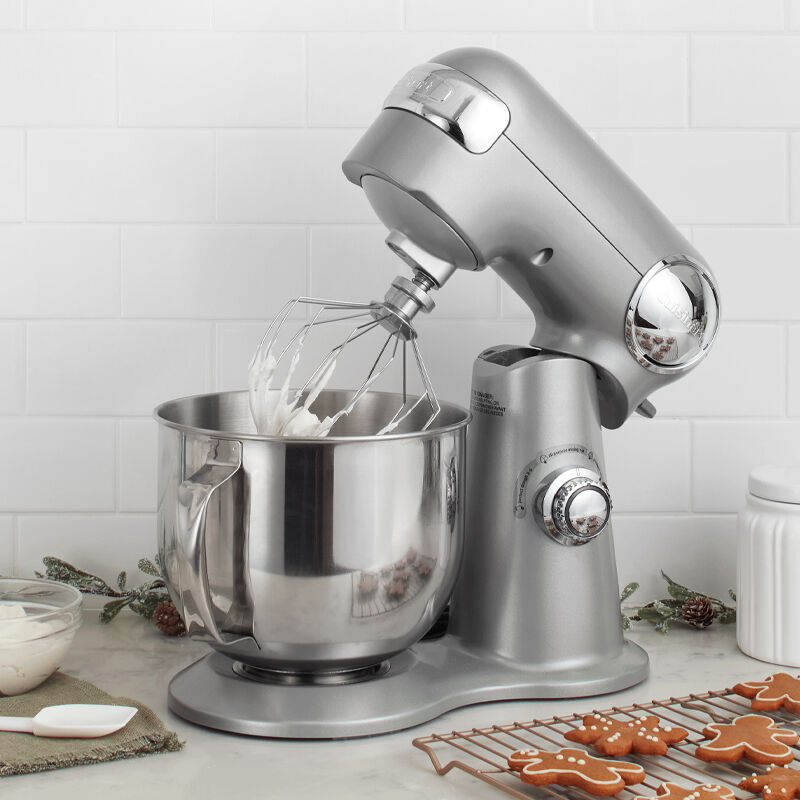 Silver – Precision Master 5.5-QT (5.2L) Stand Mixer — Bowl - Image 4