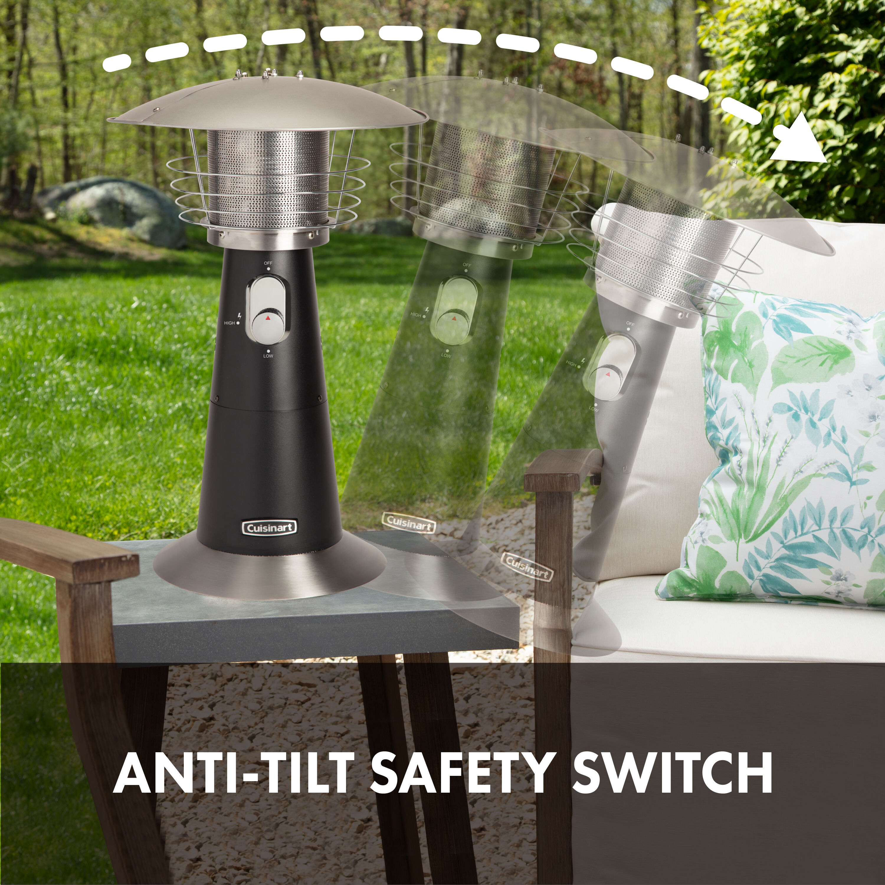 Cuisinart Portable Tabletop Patio Heater — Can - Image 3