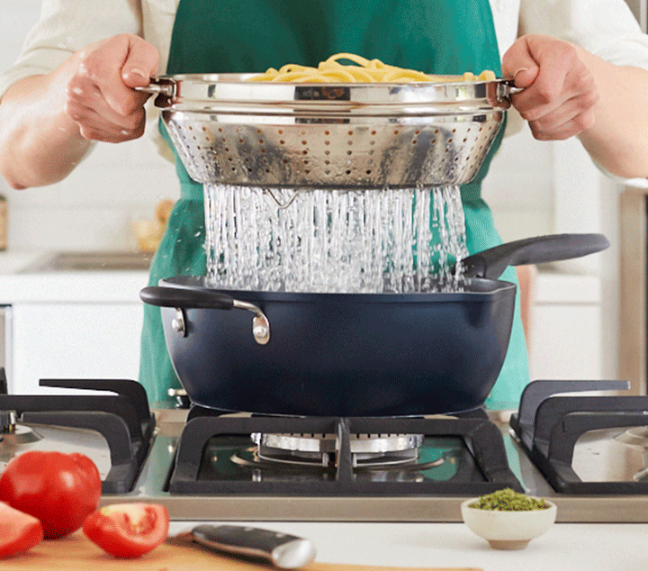 Nouveau Navy – Cuisinart Preferred Pan 4 Piece Set - Image 4