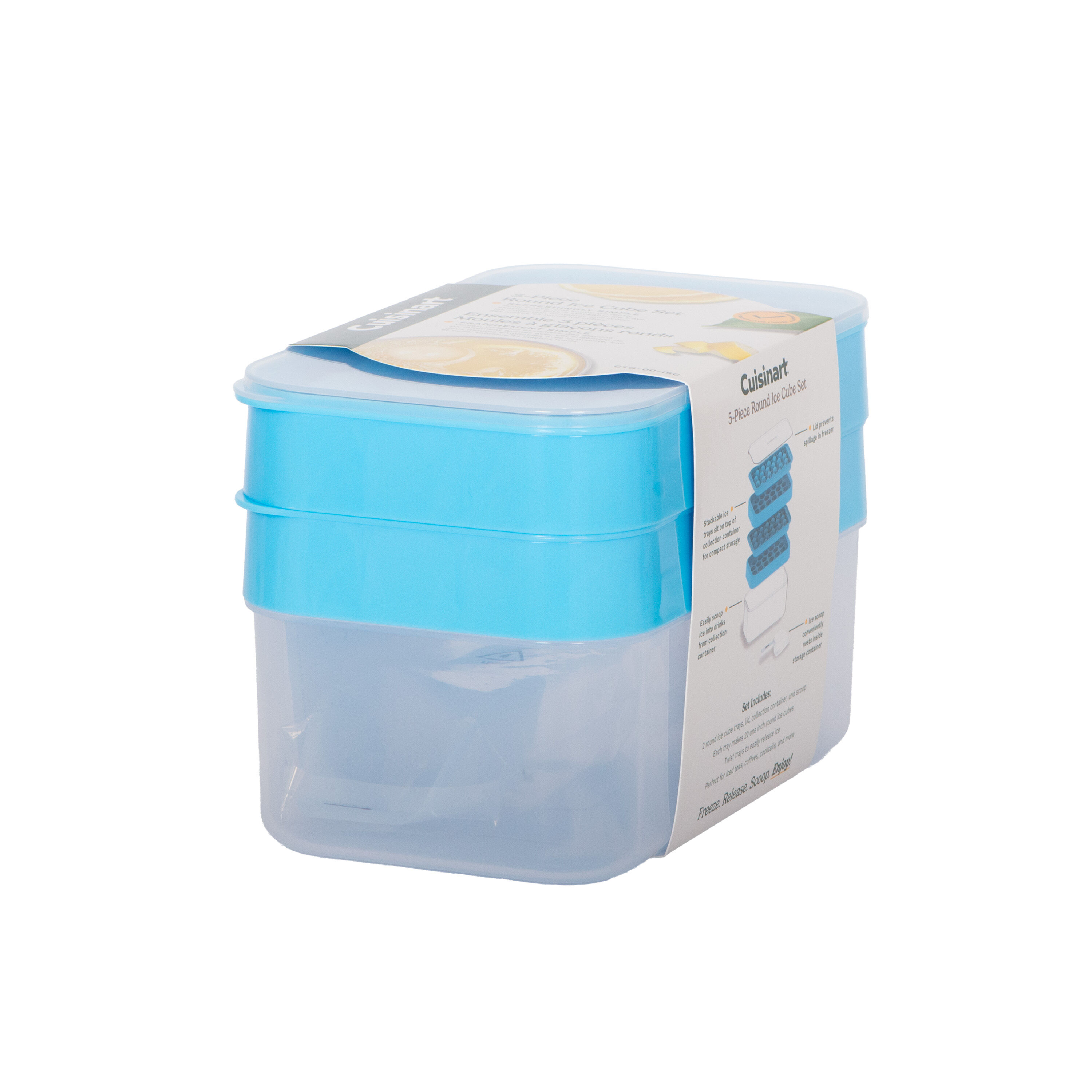 5-Piece Round Ice Cube Set - Image 4