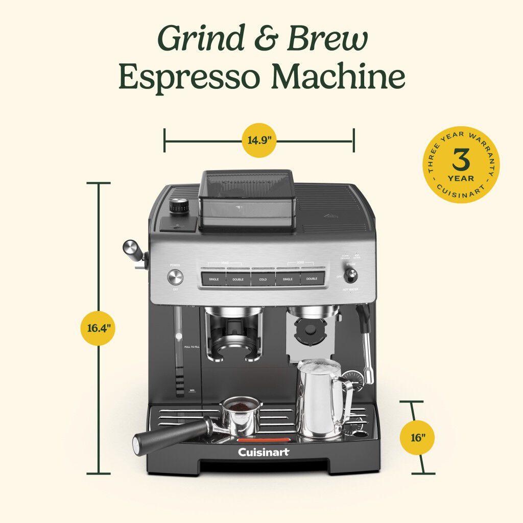 Cuisinart Espresso Bar Grind & Brew Espresso Machine - Image 7
