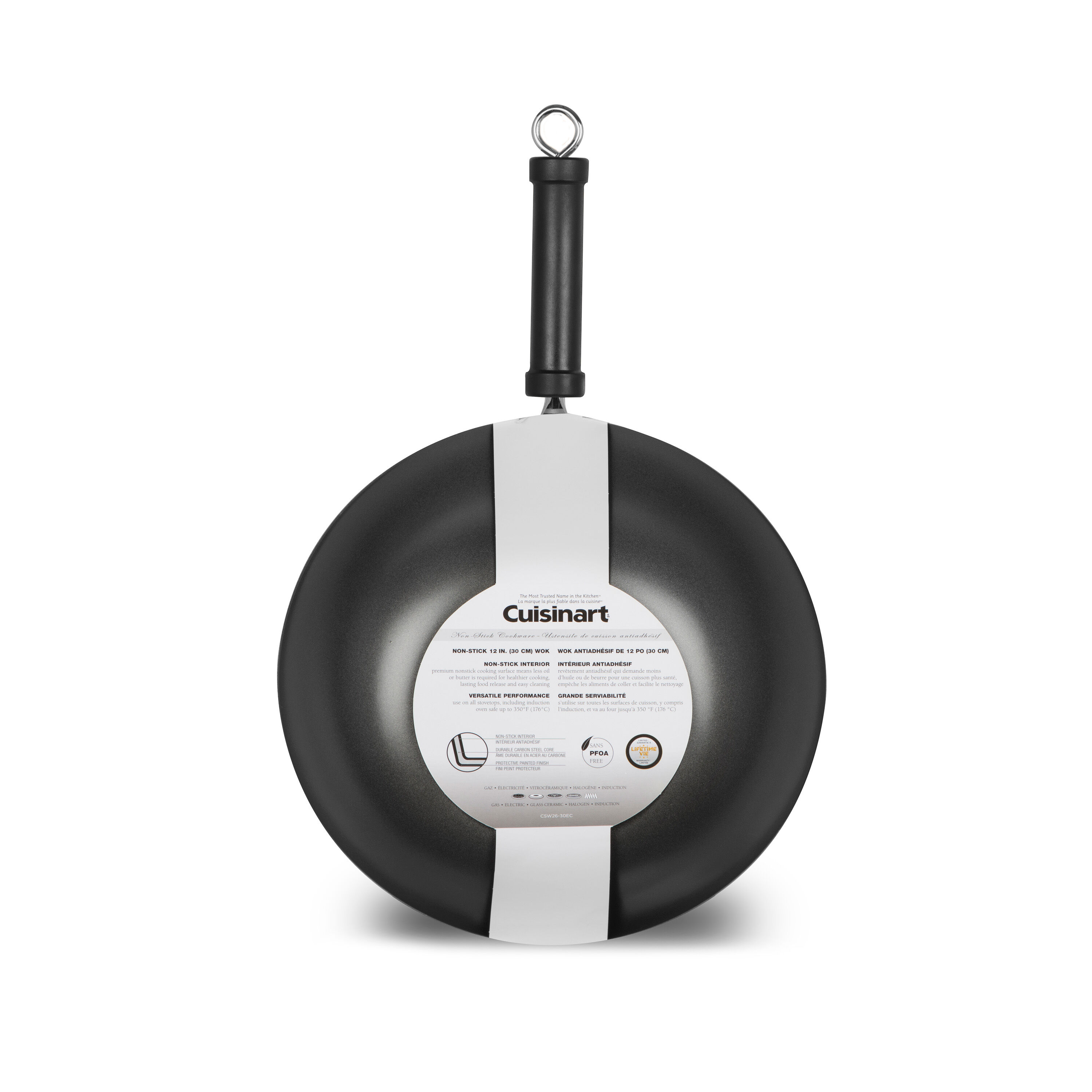 12-Inch Nonstick Carbon Steel Wok — Catalog Product - Image 2