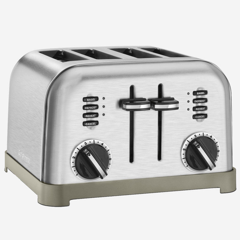 Metal Classic 4-Slice Toaster — Can - Image 3