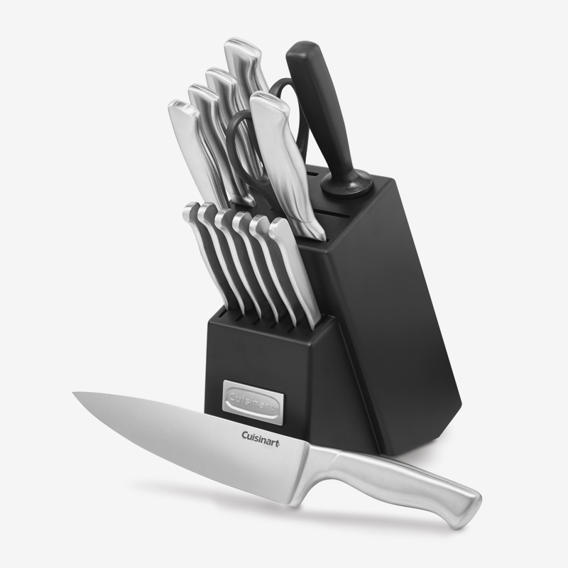 Classic 15-Piece Stainless Steel Block Set - Image 2