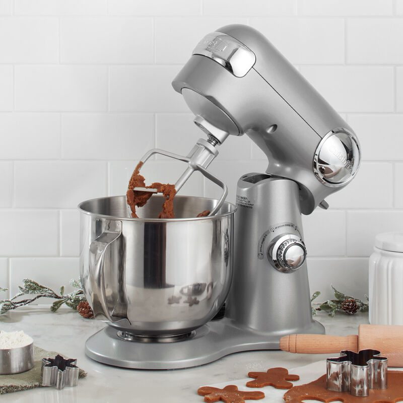 Silver – Precision Master 5.5-QT (5.2L) Stand Mixer — Bowl - Image 3