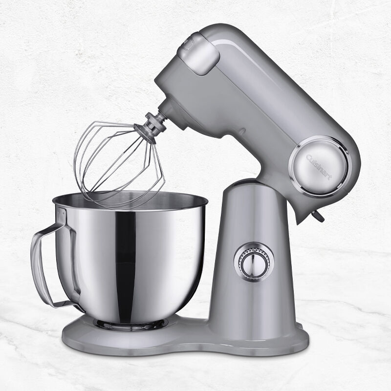 Silver – Precision Master 5.5-QT (5.2L) Stand Mixer — Bowl - Image 5
