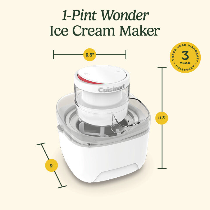 Cuisinart 1 Pint Wonder Ice Cream Maker - Image 6