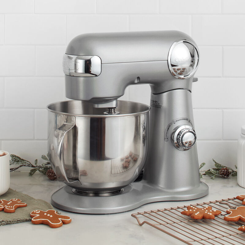 Silver – Precision Master 5.5-QT (5.2L) Stand Mixer — Bowl - Image 2
