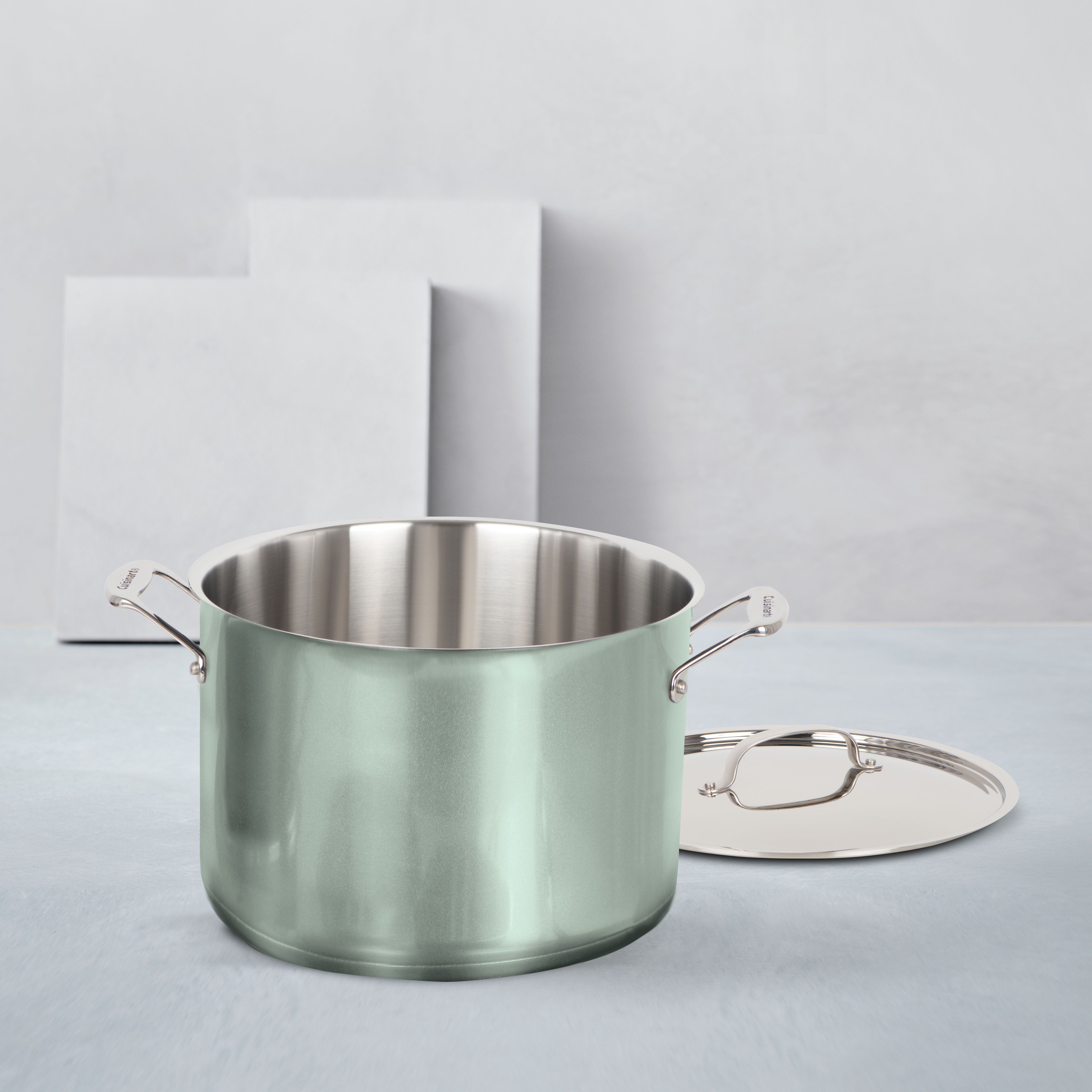 Light Pistachio – 12 Qt. Stockpot with Cover - Image 2