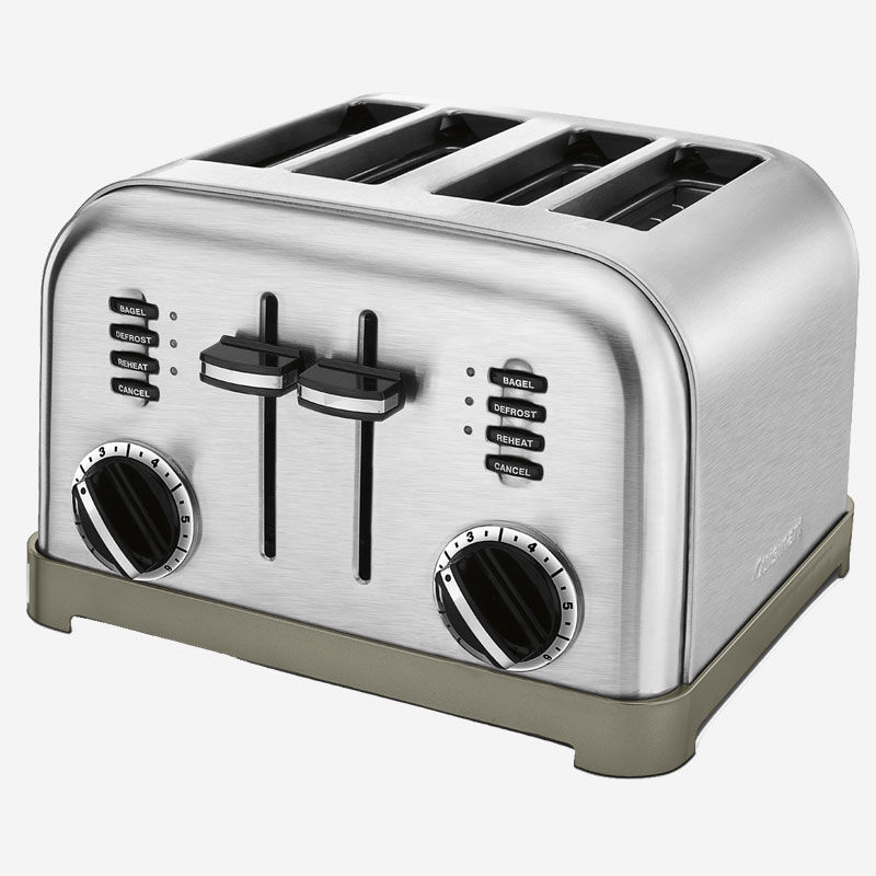 Metal Classic 4-Slice Toaster — Can - Image 2