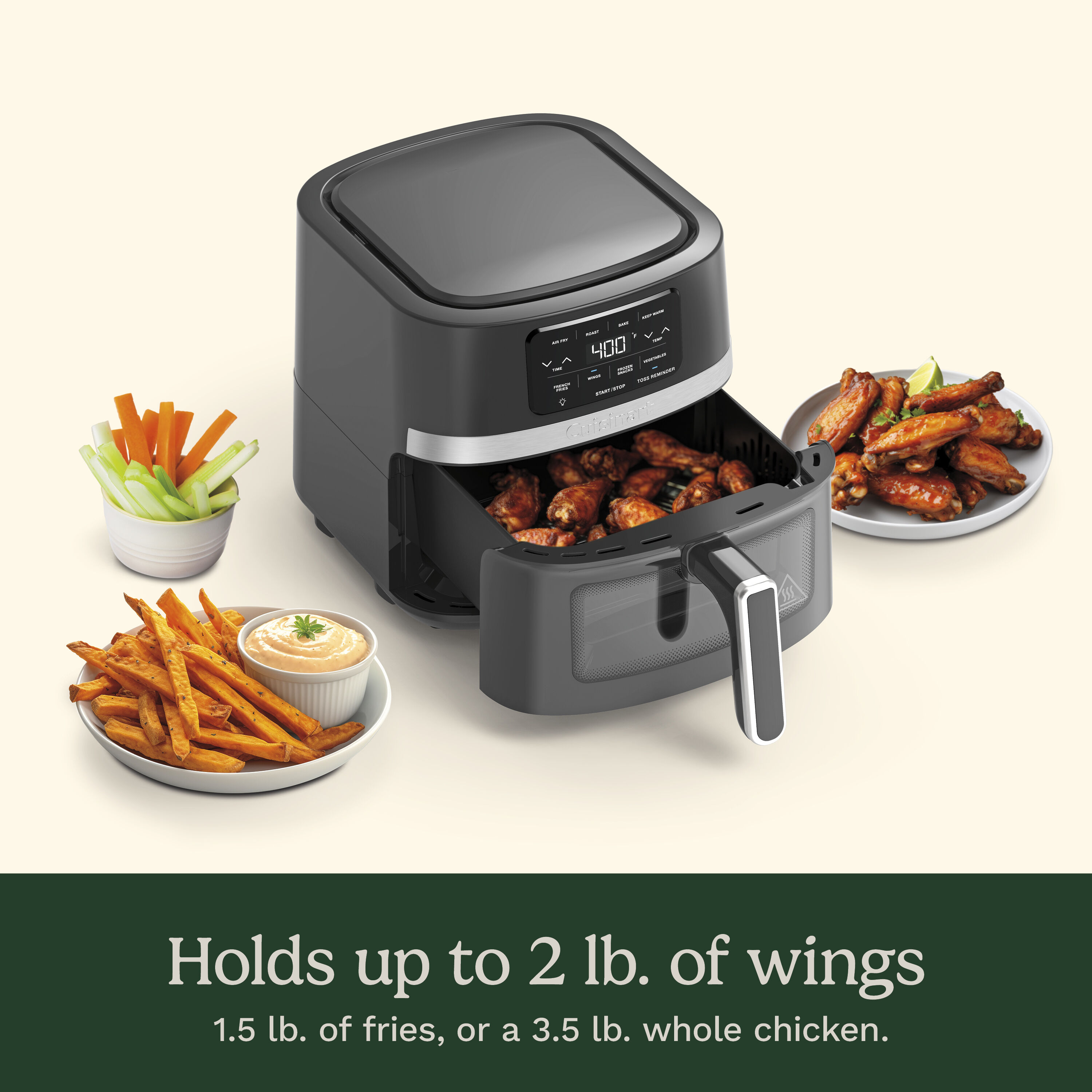 Cuisinart 4.5-qt Basket Air Fryer - Image 5