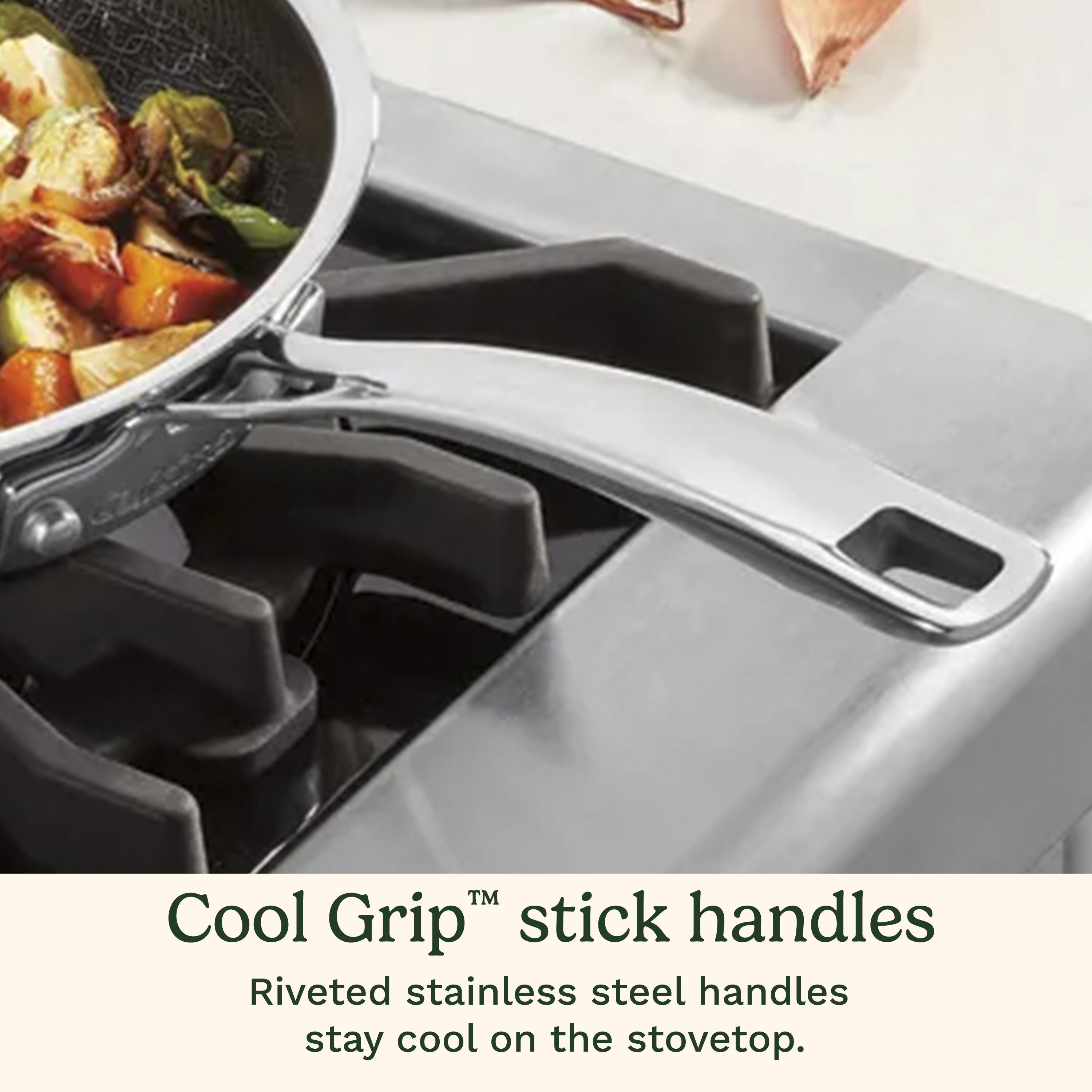 Cuisinart FusionPlus Hybrid Stainless Steel 8" Skillet - Image 6